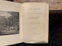 KING ARTHUR AND THE KNIGHTS OF THE ROUND TABLE.  A MODERNIZED VERSION OF THE MORTE DARTHUR    THREE VOLUMES IN ONE