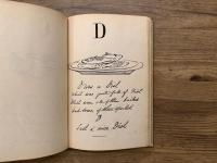 FACSIMILE OF A NONSENSE ALPHABET  DRAWN AND WRITTEN BY EDWARD LEAR