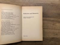 Habermas and Modernity   Edited with an Introduction by Richard J. Bernstein