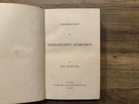 CONSIDERATIONS OF REPRESENTATIVE GOVERNMENT