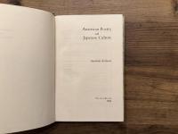 American Poetry and Japanese Culture