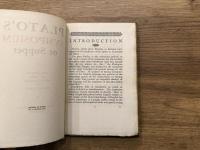 PLATO'S SYMPOSIUM or Supper   Newly Translated into English with an Introduction by SHANE LESLIE