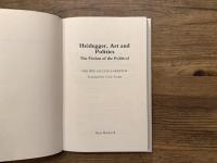 Heidegger, Art and Politics   The Fiction of the Political   Translated by Chris Turner