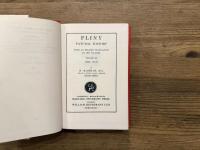 PLINY  NATURAL HISTORY  WITH AN ENGLISH TRANSLATION BY H. RACKHAM  VOLUME III  LIBRI VIII-XI   Second edition  [LOEB CLASSICAL LIBRARY]