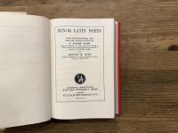 MINOR LATIN POETS    WITH INTRODUCTIONS AND ENGLISH TRANSLATIONS BY J. WRIGHT DUFF AND ARNOLD M. DUFF  [LOEB CLASSICAL LIBRARY]