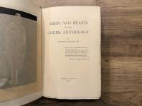BIRDS & BEASTS OF THE GREEK ANTHOLOGY.