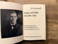 Dagon and Other Macabre Tales   Selected by August Derleth, With Texts Edited by S. T. Joshi And an Introduction by T. E. D. Klein