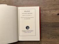 PLINY  NATURAL HISTORY   PREFACE AND BOOKS 1-2  WITH AN ENGLISH TRANLATION BY H. RACKHAM