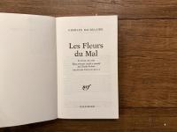 Les Fleurs du Mal  EDITION DE 1861 Texte presente, etabli et annote par Claude Pichois  DEUXIEME EDITION REVUE