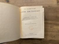 AN ELEMENTARY LATIN DICTIONARY   WITH BRIEF HELPS FOR LATIN READERS