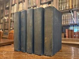 COLLECTED WORKS OF PADRIAC H. PEARSE    Complete set in five volumes,  SONGS OF THE IRISH REBELS,, THE STORY OF A SUCCESS,, POLITICAL WRITINGS AND SPEECHES,, PLAYS, STORIES, POEMS,, SCRIBINNI,,