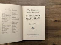 The Complete Short Stories of W. SOMERSET MAUGHAM