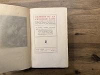 MEMOIRS OF AN AMERICAN LADY.  WITH SKETCHES OF MANNERS AND SCENES IN AMERICA AS THEY EXISTED PREVIOUS TO THE REVOLUTION   WITH UNPUBLISHED LETTERS AND A MEMOIR OF MRS. GRANT By JAMES GRANT WILSON