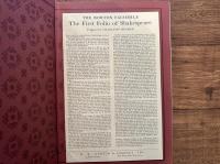 THE NORTON FACSIMILE    THE FIRST FOLIO OF SHAKESPEARE