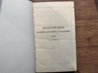 SHAKESPEARES COMEDIES, HISTORIES, & TRAGEDIES BEING A REPRODUCTION IN FACSIMILE OF THE FIRST FOLIO EDITION 1623 FROM THE CHATSWORTH COPY IN THE POSSESSION OF THE DUKE OF DEVONSHIRE,  WITH INTRODUCTION AND CENSUS OF COPIES BY SIDNEY LEE