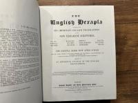THE English Hexapla EXHIBITING THE SIX IMPORTANT ENGLISH TRANSLATIONS OF THE NEW TESTAMENT SCRIPTURES, WICLIF M.CCC.LXXX.  TYNDALE  M.D.XXXIV.  CRANMER  M.D.XXXIX,  GENEVAN   M.D.LVII.  ANGLO-RHEMISH   M.LXXXII.   AUTHORISED  M.DC.XI.  THE ORIGINAL GREEK TEXT AFTER SCHOLZ WITH THE VARIOUS READINGS OF THE TEXTUS ...