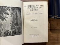 A HISTORY OF THE UNIVERSITY OF OXFORD