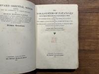 THE YOGA-OF PATANJALI  Or the Ancient Hindu Doctorine of Concentration of Mind....TRANSLATED FROM THE ORIGINAL SANSKRIT