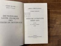 LEXICON LATINITATIS MEDII AEVI    Dictionnaire Latin-Francais Des Auteurs Du Moyan Age  by Albert Blaise