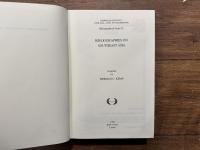 BIBLIOGRAPHIES ON SOUTHEAST ASIA    [KONINKLUK INSTITUUT VOOR TAAL-, LAND-EN VOLKENKUNDE  Bibliographical Series 22]