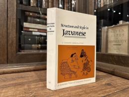 Structure and Style in Javanese     A Semiotic View of Linguistic Etiquette