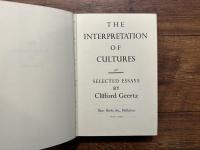 THE INTERPRETATION OF CULTURES   SELECTED ESSAYS BY Clifford Geertz