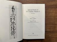 Selected Works of D.T. Suzuki, VolumeII   Pure Land    Volume Editor James C. Dobbins   General Editor Richard M. Jaffe