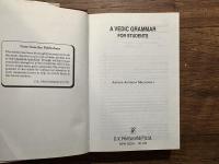 A VEDIC GRAMMAR FOR STUDENTS
