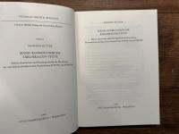 MANIS KOSMOGONISCHE SABUHRAGAN-TEXTE   Edition, Kommentar und literaturegeschichtliche Einordnung der manichaisch-mittelpersischen Handschriften M 98/99 und M 7980/7984