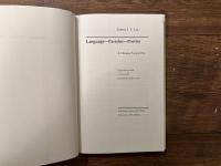 Language-Paradox-Poetics    A Chinese Perspective   Edited and with a Foreword by Richard John Lynn