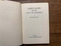STREET-NAMES OF THE CITY OF LONDON