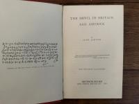 THE DEVIL IN BRITAIN AND AMERICA    WITH FORTY-SEVEN ILLUSTRATIONS