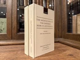THE MEDITATIONS OF THE EMPEROR MARCUS ANTONINUS   EDITED WITH TRANSLATION AND COMMENTARY BY A. S. L. FARQUHARSON  IN 2 VOLUMES