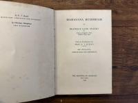 MAHAYANA BUDDHISM   With an Introduction by D.T.SUZUKI   and a Foreword by CHRISTMAS HUMPHREYS
