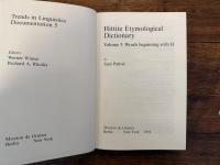 Hittite Etymological Dictionary