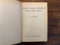 TURKISCH - DEUTSCHES WORTERBUCH   TURKCE - ALMANCA SOZLUK