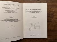 Licht und Leuchten im Rgveda    Untersuchungen zum Wotfeld des Leuchtens und zur Bedeutung des Lichts