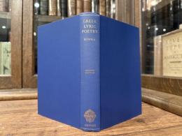 GREEK LYRIC POETRY  From Alcman to Simonides