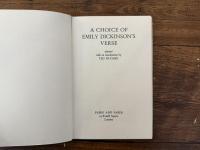A CHOICE OF EMILY DICKINSON'S VERSE    selected with an introduction by TED HUGHes