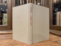 GREEK LYRIC  An Anthology in Translation       Translated, with Introduction and Notes, by Andrew M. Miller