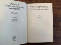 ASPECTS OF THE PHONOLOGY OF THE SLAVONIC LANGUAGES    The Vowel y and the Consonantal Correlation of Palatalization