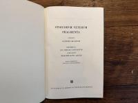 STOICORVM VETERVM FRAGMENTA     COLLEGIT  IOANNES AB ARNIM