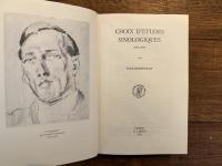 CHOIX D'ETUDES SINOLOGIQUES ( 1921-1970 )