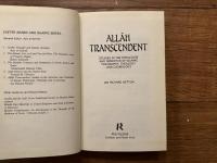 ALLAH TRANSCENDENT   STUDIES IN THE STRUCTURE AND SEMIOTICS OF ISLAMIC PHILOSOPHY, THEOLOGY AND COSMOLOGY
