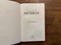Les ecrits de NICHIREN    Traduction et supervision : Comite pour la version francaise