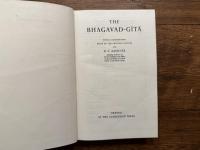 THE BHAGAVAD-GITA    WITH A COMMENTARY BASED ON THE ORIGINAL SOURCES BY R. C. ZAEHNER