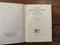 THE ENGLISH PEOPLE    WITH 8 PLATES IN COLOUR AND 17 ILLUSTRATIONS IN BLACK & WHITE