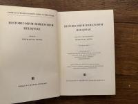 HISTORICORVM ROMANORVM RELIQVIAE