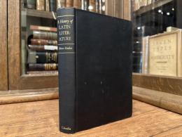 A HISTORY OF LATIN LITERATURE