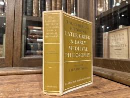 THE CAMBRIDGE HISTORY OF LATER GREEK AND EARLY MEDIEVAL PHILOSOPHY